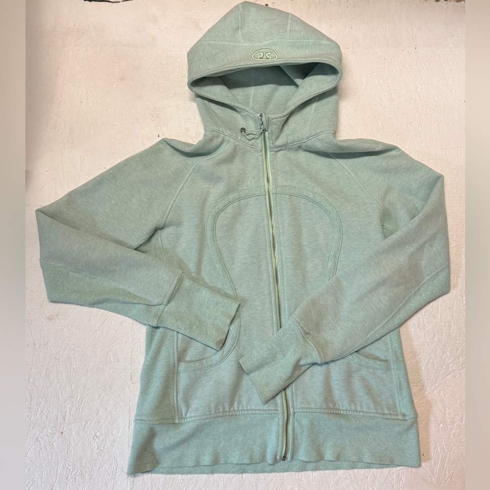 Lululemon Scuba Hoodie Mint Green